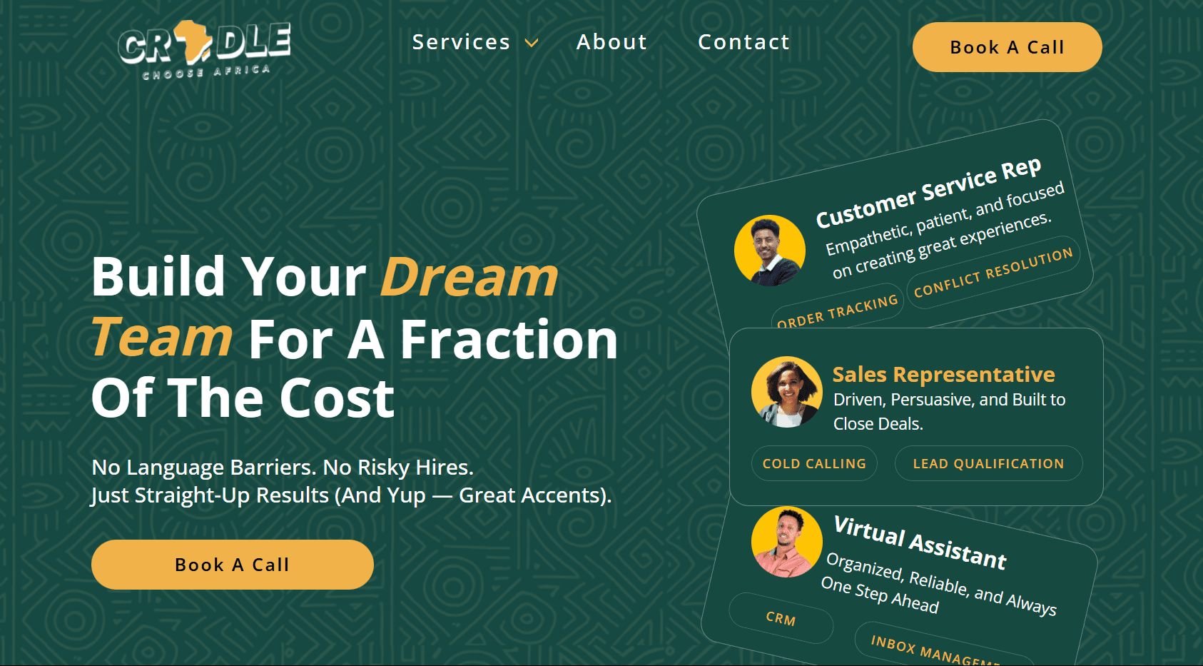 Customer Service BPO screenshot